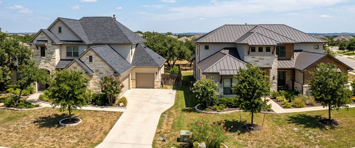 Asphalt vs. Metal Roofing: Which Is Best for Texas Homes?