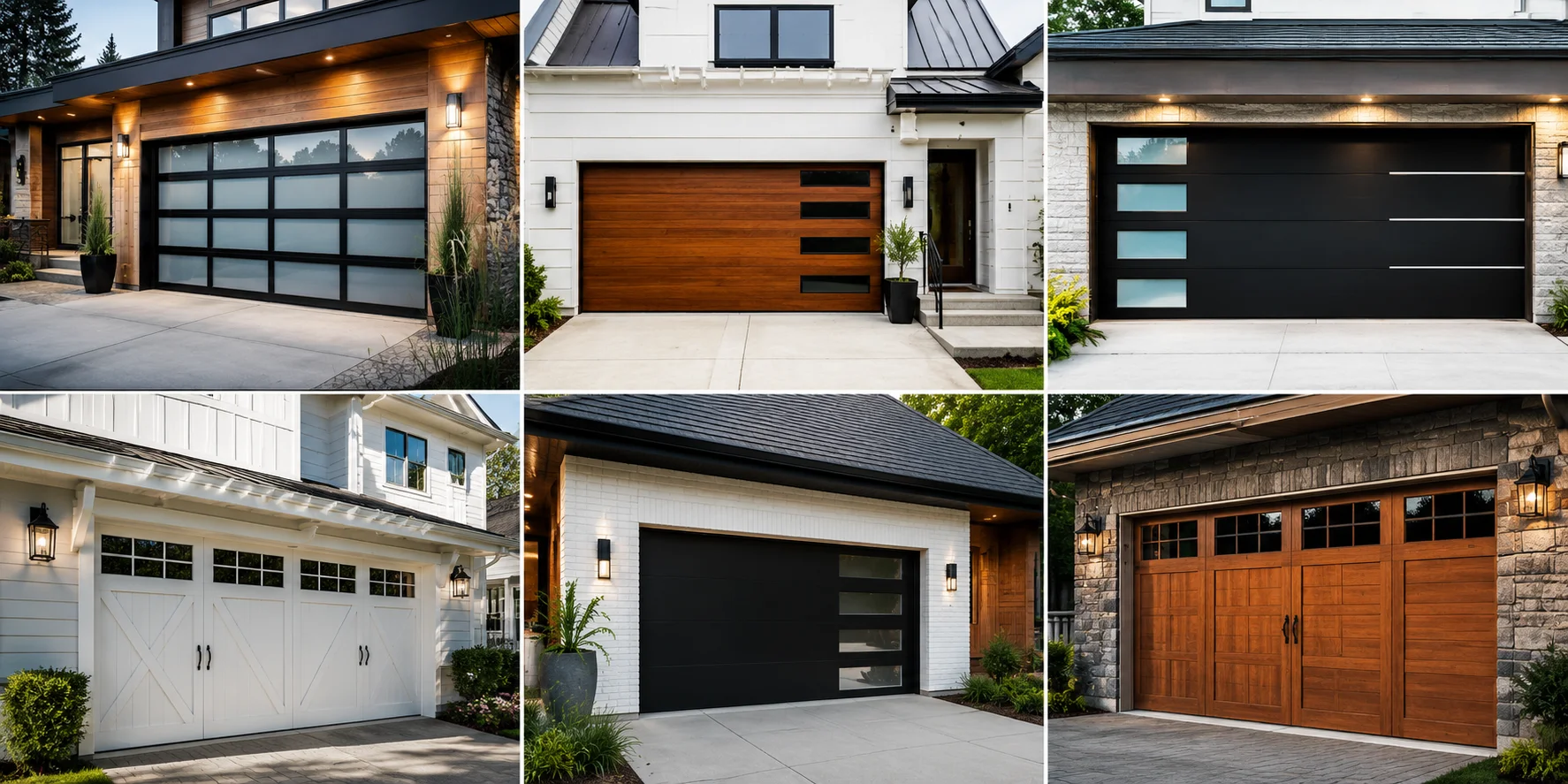 modern garage doors